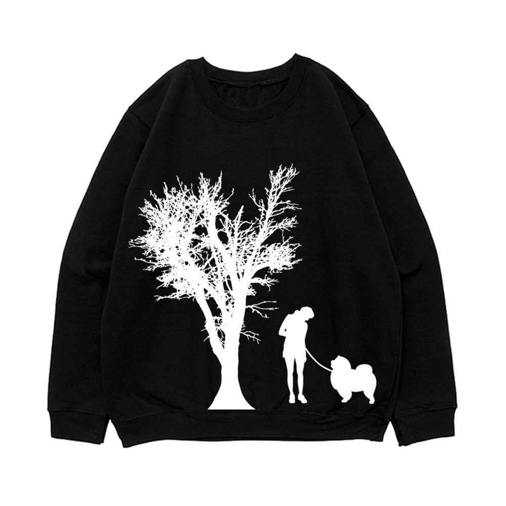 Свитшот "Прогулка с Чау"