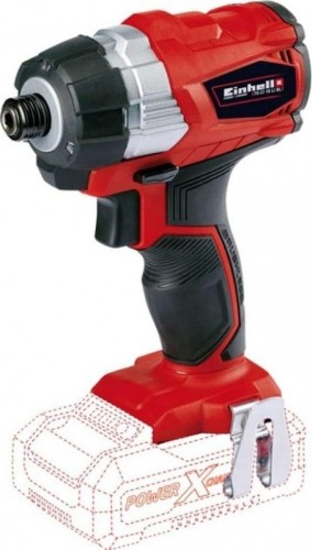 Винтоверт аккумуляторный EINHELL TE-CI 18 Li Brushless-Solo ударный 4510030