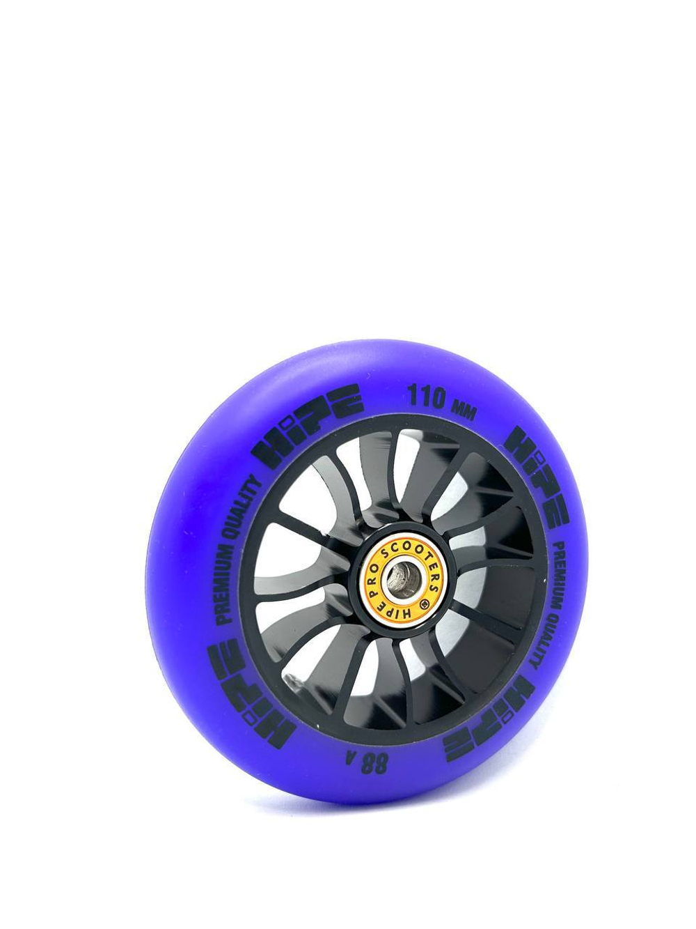 Колесо HIPE H11, 110х24 мм, черный/фиолетовый