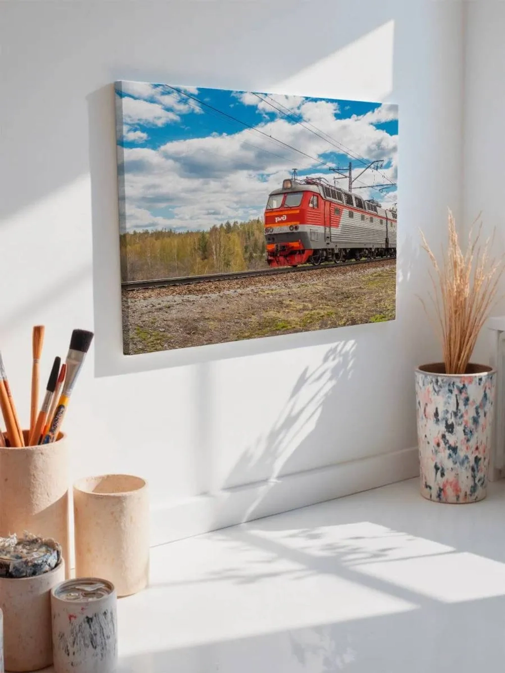 Картина на стену 40 X 50 Поезд