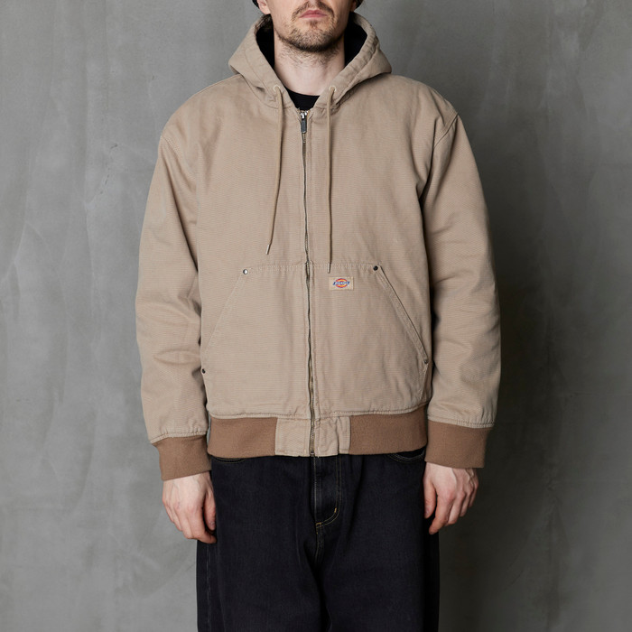 Куртка мужская Dickies Hilham Hooded Canvas Jacket артикул:DK0A87O50DS1 - купить в магазине Дайс