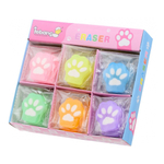 Ластик Basir, фигурный, серия "Лапки", цветной корпус, в пластиковой упаковке