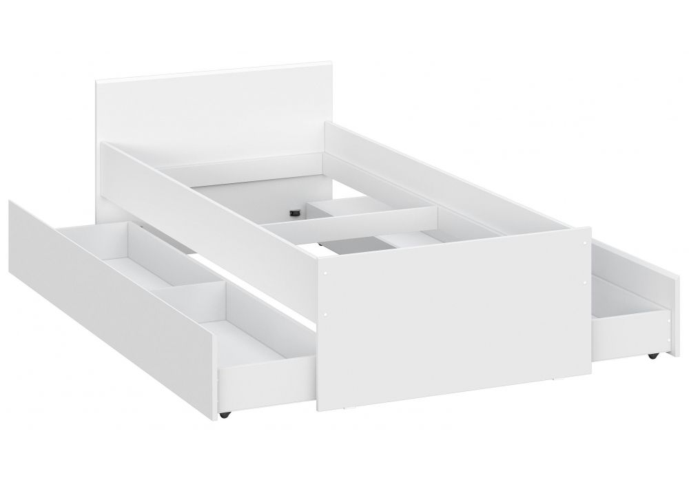 Комплект детской мебели Валенсия комплектация 3 белый текстурный