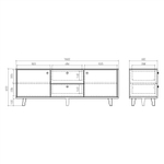 Тумба под ТВ TW069