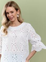 Блузка Милица-1 Виотекс БЕЛЫЙ -4