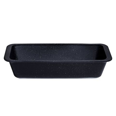 Форма для выпечки стекло, 12.4х31х7 см, 1.63 л, прямоуг, чер, Borcam, 59104NS