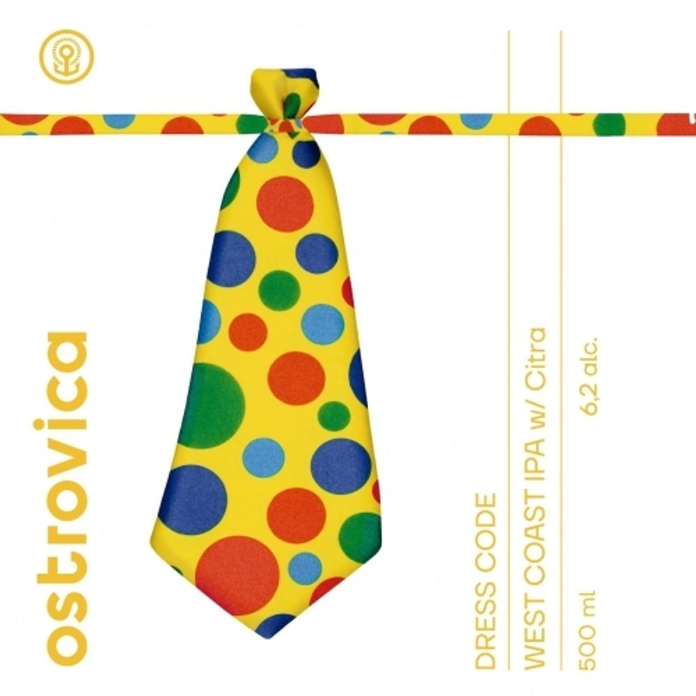 Пиво Островица Дресс Код / Ostrovica Dress Code 0.5л - 10шт