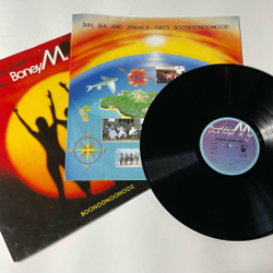 Винтажная виниловая пластинка LP Boney M Бони М Boonoonoonoos (Germany 1981)