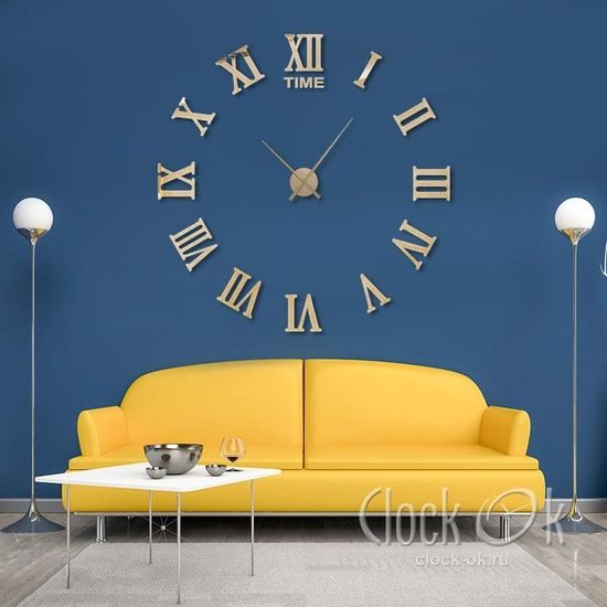 Настенные 3D часы Rome Wall
