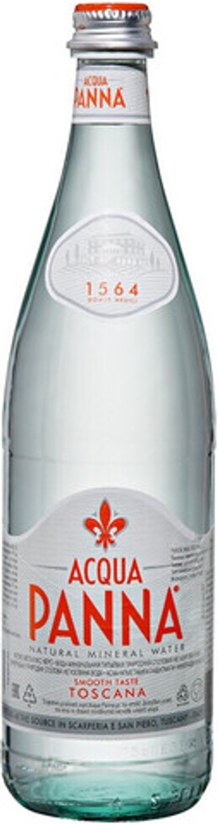 Вода природная минеральная Аква Панна / Acqua Panna 0.75 - стекло