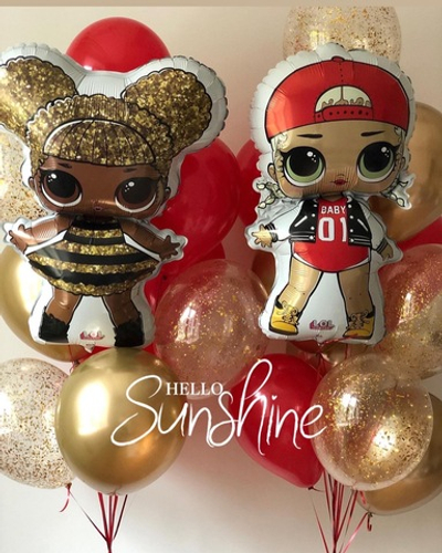 Набор шаров Красная Лол