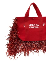 UNDERCOVER СУМКА КОМБИНИРОВАННАЯ КРАСНАЯ