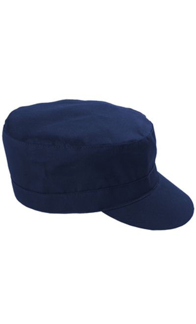 Кепка на застёжке (тк. Грета Могилёв) цв. синий