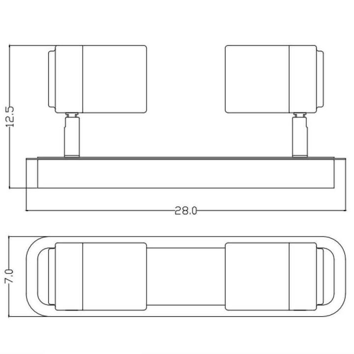 Светодиодный спот Lucide Lennert 26957/10/12