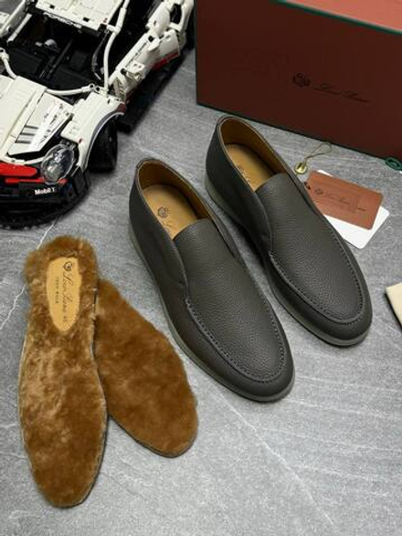 Высокие лоферы Loro Piana