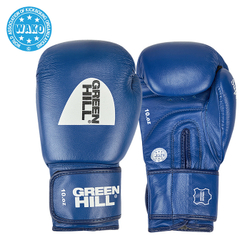 BGS-1213w Кикбоксерские перчатки Super Star WAKO Approved синие