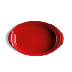 Блюдо для запекания овальное Emile Henry Burgundy, 35 х 22.5 см