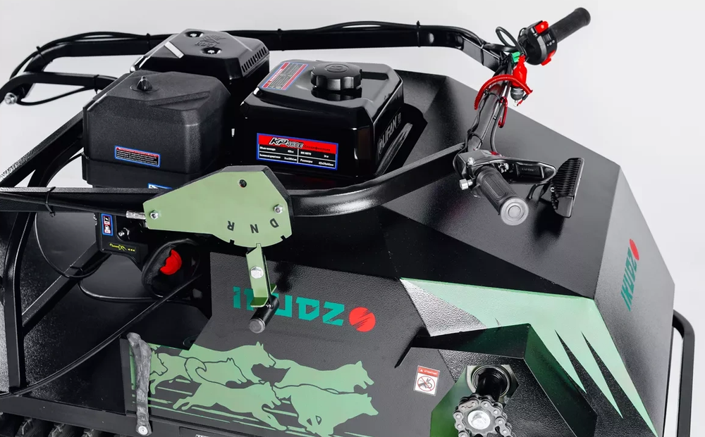 Мотобуксировщик IKUDZO-BRIGGS & STRATTON TERRAIN 1500/700 EKR15 (с реверсом)