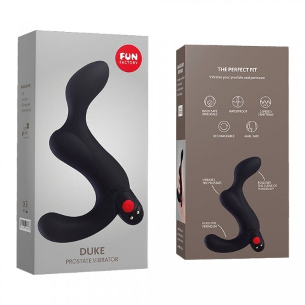 Массажер простаты DUKE черный от Fun factory
