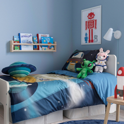 IKEA AFTONSPARV  (ИКЕА АФТОНСПАРВ)  -  Плюшевая игрушка, внеземное существо/зеленый, 34 см