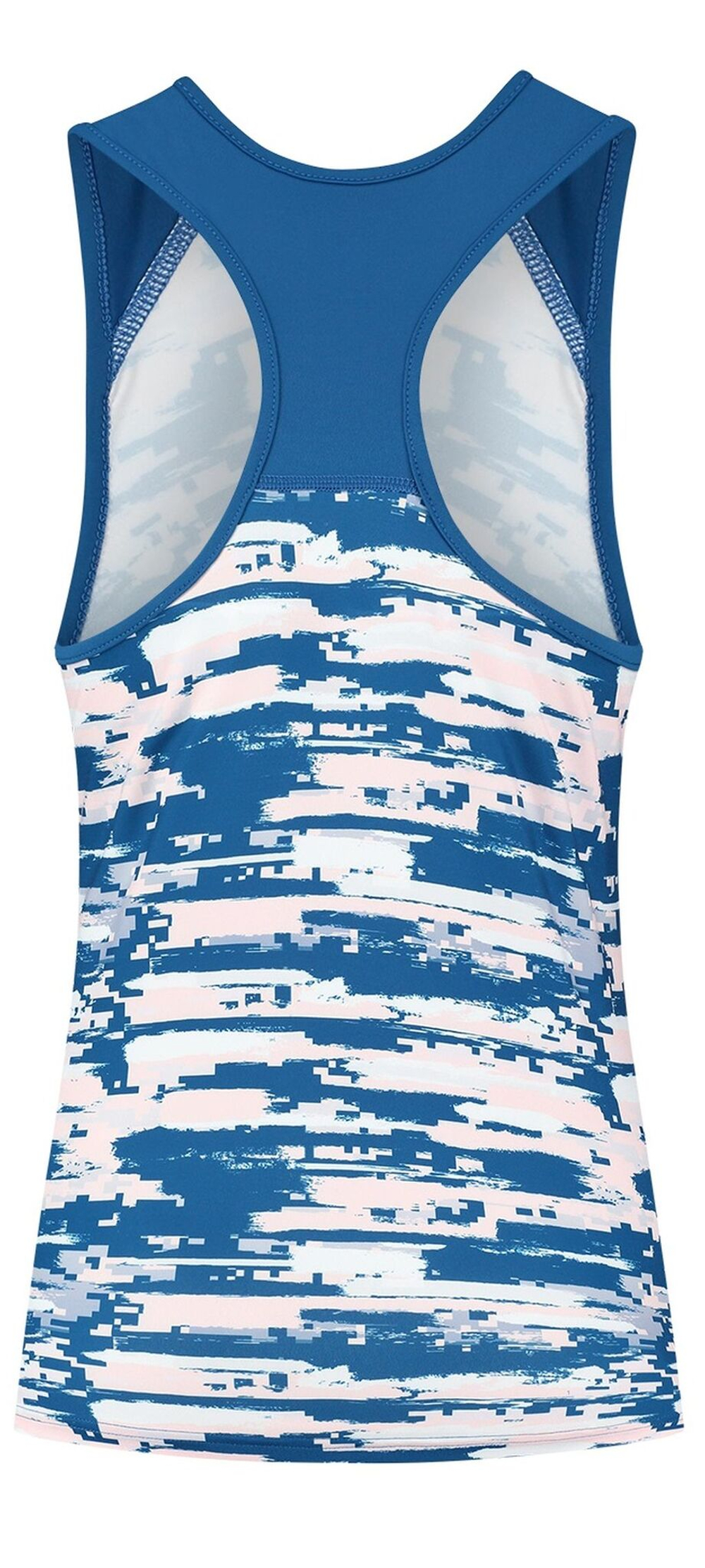 Женский топ теннисный K-Swiss Tac Hypercourt Stripe Tank - небесный