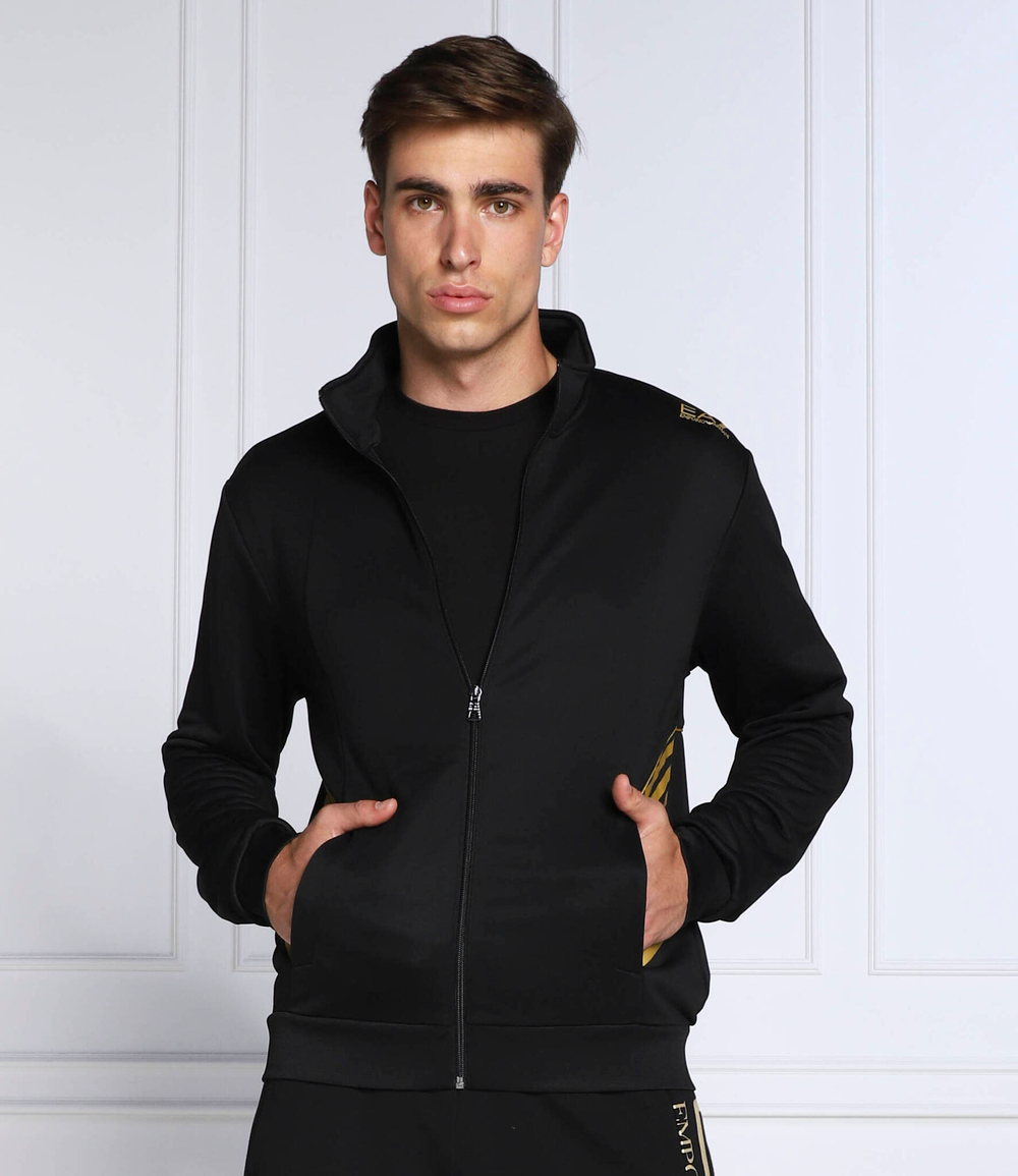 Худи EA7 - черный(6LPM11 PJ16Z)