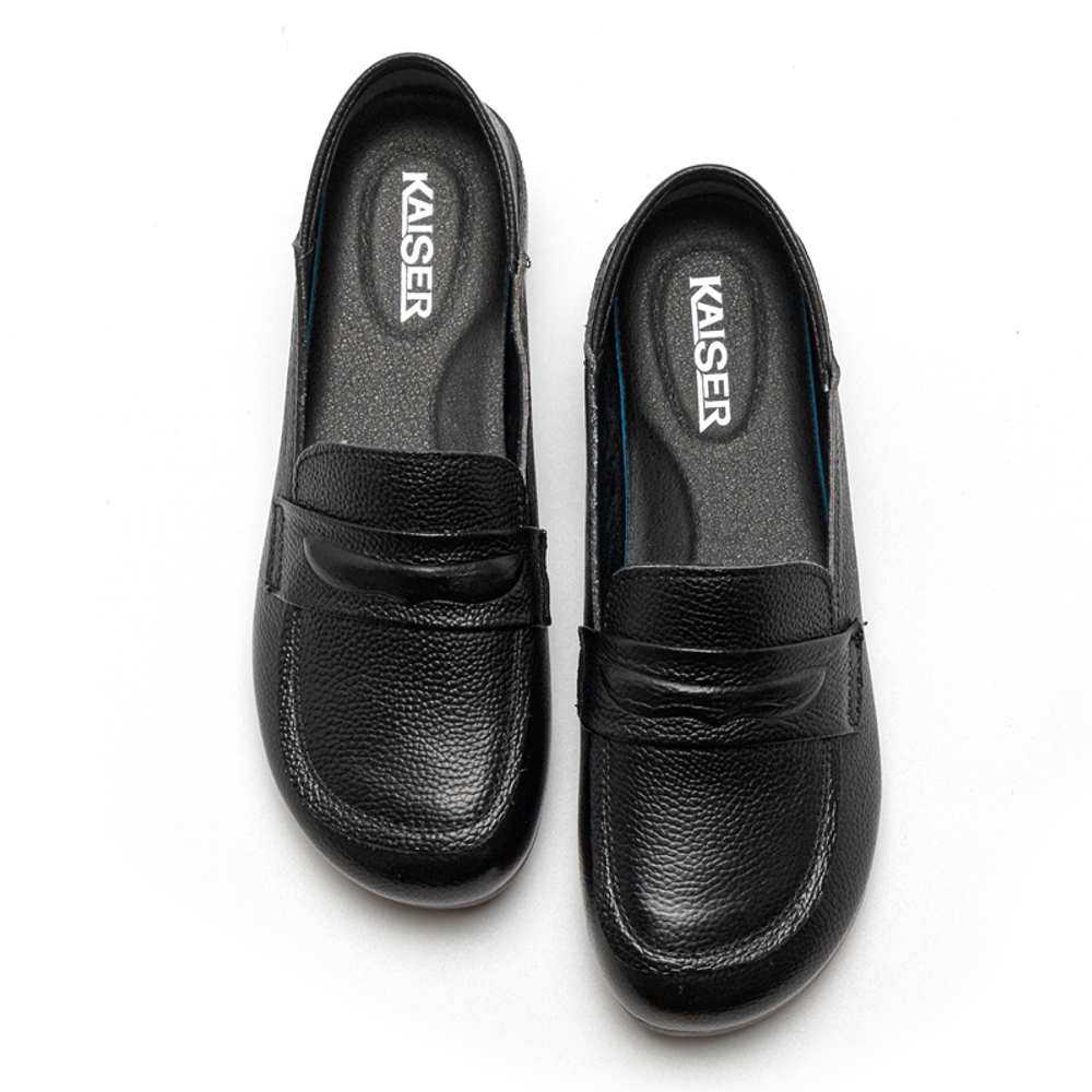 KAISER Gommino Loafers Women"s Black/Beige/Brown/Red/Khaki