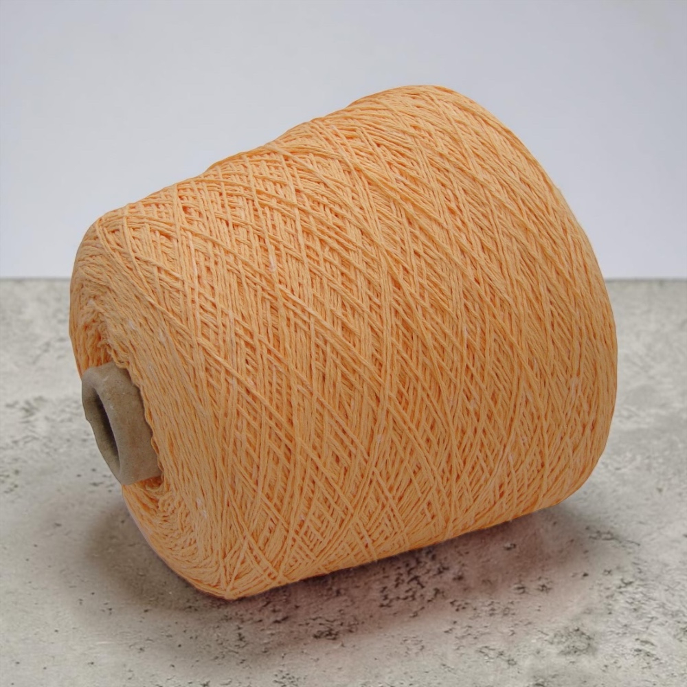 Бобинная пряжа Cotton Paillettes (Melone)