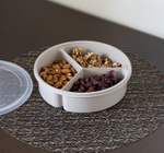 Менажница с крышкой 3 секции (3*300мл) М1124