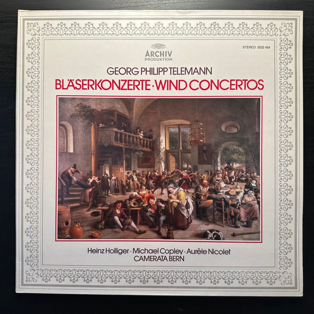 Телеманн - Концерты для духовых инструментов (Германия 1981г.)