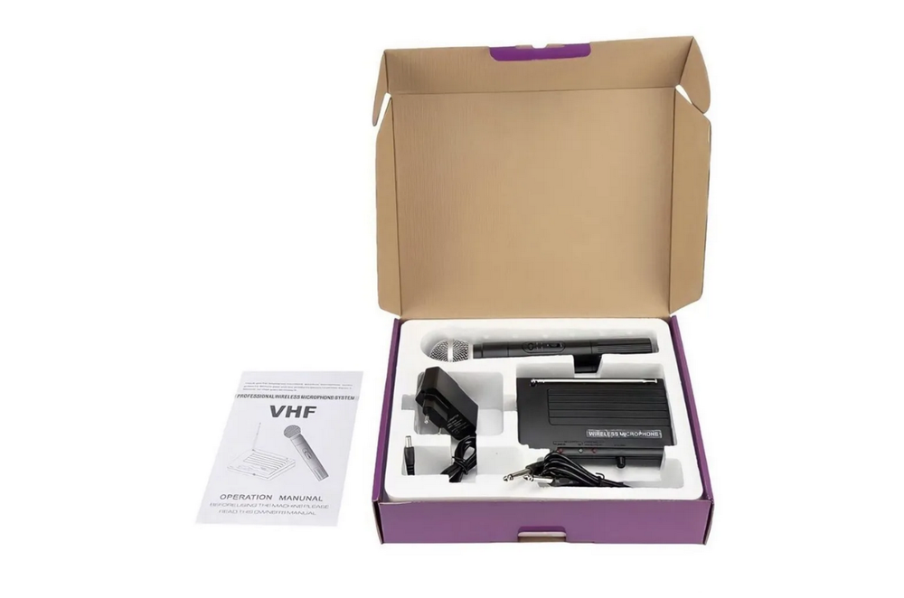 Микрофон беспроводной SHURE SH-200 (караоке)