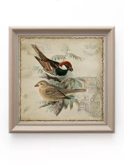 Картина на стену интерьерная на холсте 23х23см