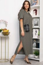 Платье Ривьера (хаки) П13867-1М LT Collection