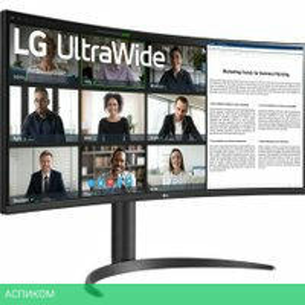 Монитор LG UltraWide 34WR55QK-B