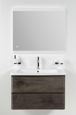 Тумба подвесная с керамической раковиной BelBagno ALBANO-CER-1050-2C-SO-RNG