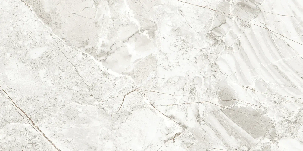 Керамогранит Alma Ceramica GFA3060LNC07R Lancy 30x60 белый карвинг / противоскользящий под мрамор