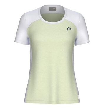 Женская теннисная футболка Head Play Tech - citrus green