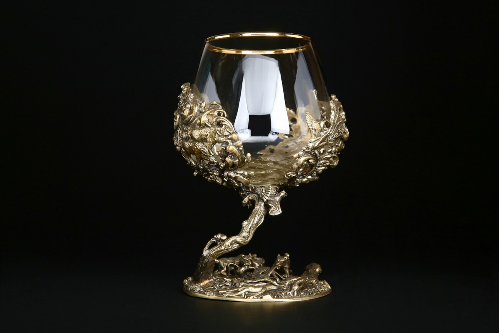 Бокал для коньяка «Охота Элит» Утки