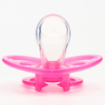 4770925 Соска-пустышка ортодонтическая, силикон, от 6 мес., с колпачком, «Бантик», цвет розовый