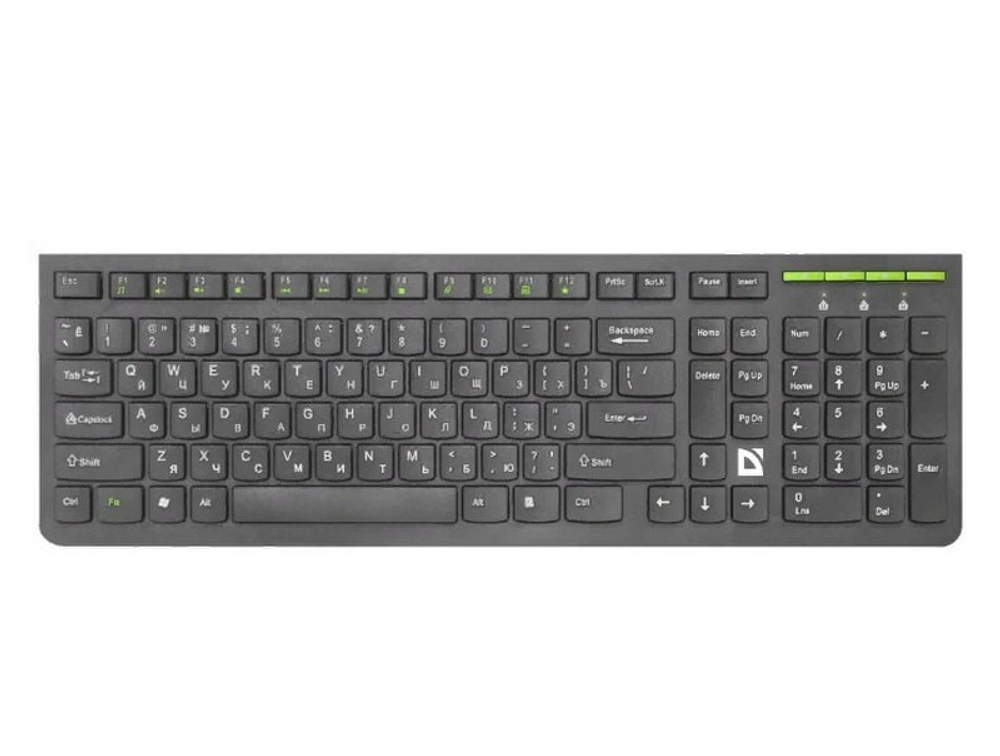 Беспроводная клавиатура Defender UltraMate SM-536 (черный)