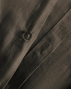 ZARA HOME ОДНОТОННЫЙ ПОДОДЕЯЛЬНИК, КОРИЧНЕВЫЙ