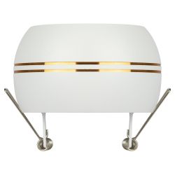 Встраиваемый светильник под лампу GX53 ЭРА KL81 WH/GD белый/золото | Встраиваемые светильники Для ламп GX53