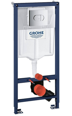 Инсталляция для подвесного унитаза GROHE Solido 3 в 1 с клавишей Arena Cosmopolitan 38981000 купить в Краснодаре