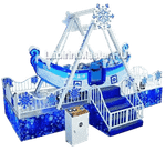 Аттракцион качели «Зимняя лодочка», 5,5×3×3,5 м