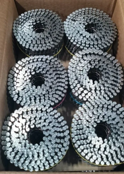 Гвозди барабанные 3.1 X 90 мм ершёные (4500 шт.),шляпка 7.0 мм, 15 градусов.