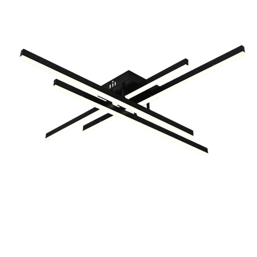 Потолочная светодиодная люстра Mirastyle JX-9794/4 BK