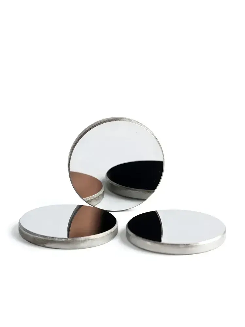 (20 x 3мм 3шт) Отражающее зеркало 20мм Молибден для CO2 лазера