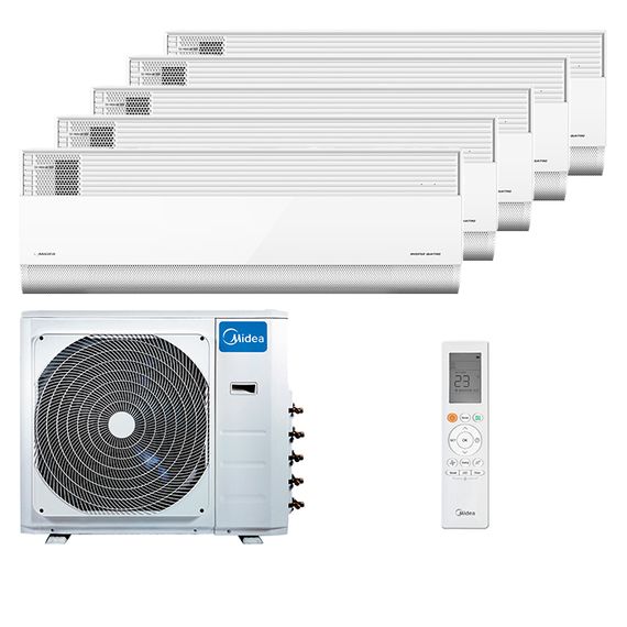 Мультисплит система на 5 комнат Midea MMCA1BU-09HRFN8 x 5 / M5OA2-42FRN8G1
