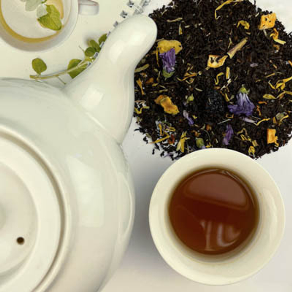 Черный чай BERRY-TEA "Фруктовое небо"  | 18гр под стакан | Эконом