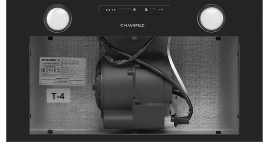 Вытяжка MAUNFELD Crosby Light 5028 чёрный